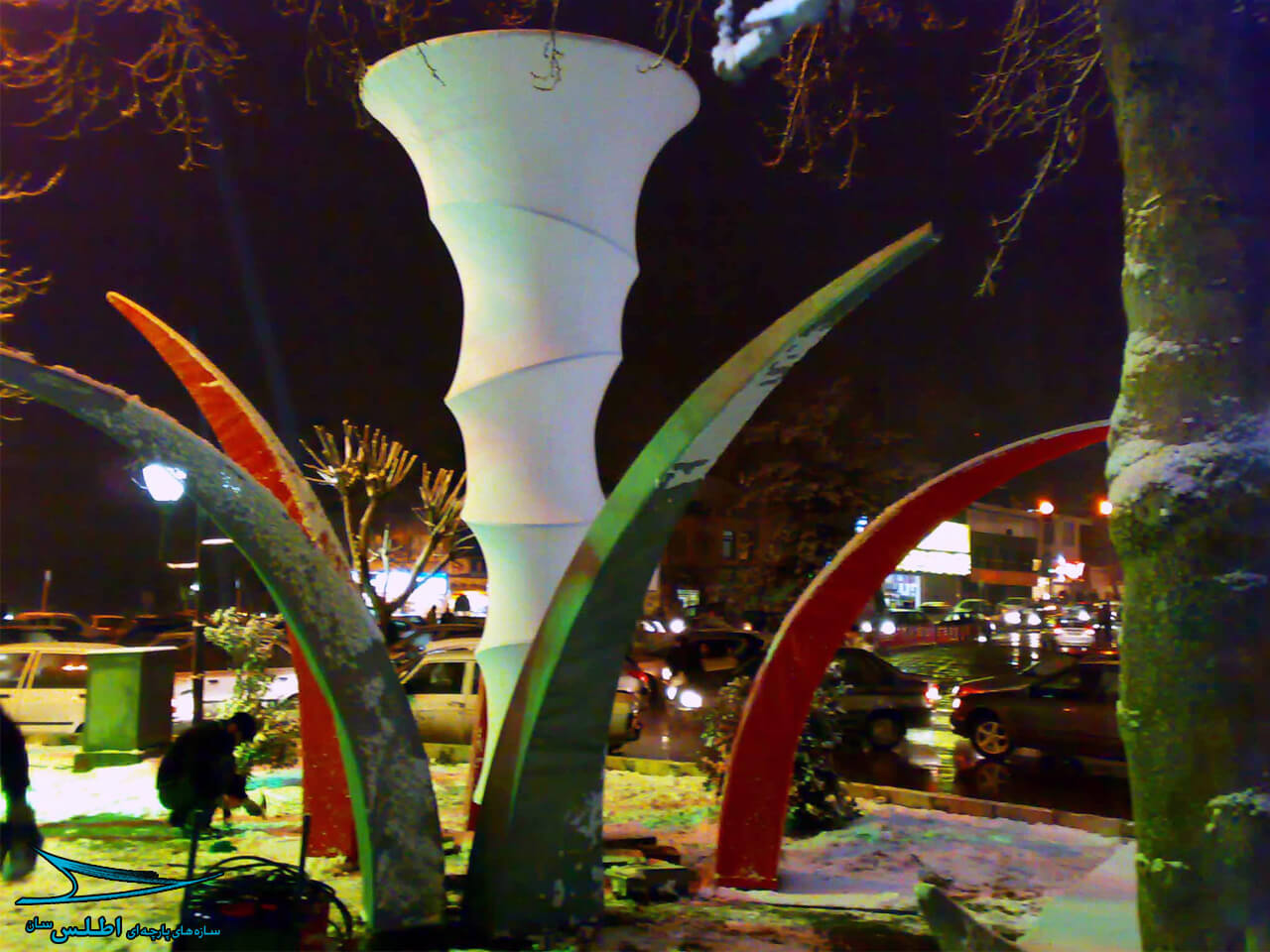 المان زیباسازی شهرداری منطقه 1 تهران